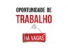 Diversas oportunidade de emprego