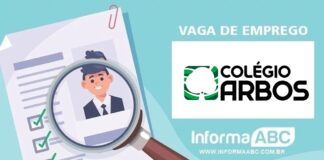 Colégio Arbos abre vaga de emprego