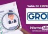 GROB do Brasil abre vagas de emprego