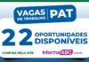 Posto de Atendimento ao Trabalhador comunica vagas em aberto