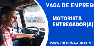Vaga de Motorista Entregador