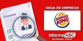 Primeiro emprego? Burger King abre vagas de Jovem Aprendiz