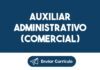 Vaga de Auxiliar Administrativo Comercial