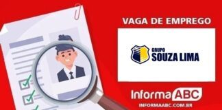Vaga de Emprego no Grupo Souza Lima