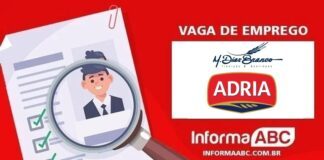 Vaga de Emprego na Adria Alimentos