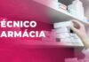 Clínica terapêutica contrata Técnico em Farmácia.