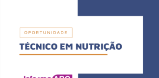 Vaga de Técnico em Nutrição