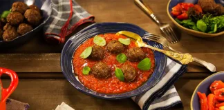 Receita Almôndegas Assadas