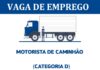 Vaga de Motorista de Caminhão