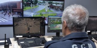 GCM de Santo André prende dois por furto em hortifruti com auxílio de imagens do COI