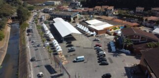 Ribeirão Pires recebe carreta de mamografia