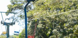 Em São Bernardo, passeio de teleférico é uma das atrações do Parque Estoril