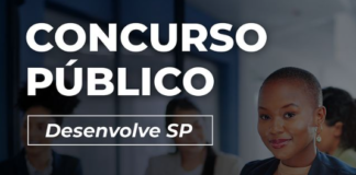 Concurso público na Desenvolve SP