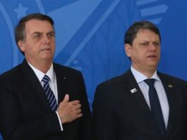Foto: José Cruz/Agência Brasil Leia mais em: https://www.gazetadopovo.com.br/sao-paulo/psol-questiona-mp-estadia-bolsonaro-tarcisio-palacio-dos-bandeirantes/ Foto: José Cruz/Agência Brasil