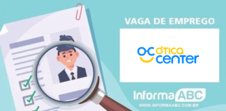 Ótica Center abre vagas de emprego