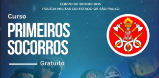 Bombeiros disponibilizam curso online de primeiros socorros