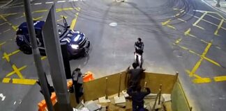 Centro de Gerenciamento de Emergências aciona Forças de Segurança e GCM detém homens furtando fiação elétrica no Santa Paula