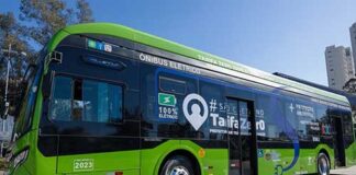 Mercedes-Benz elétrico e-0500U começa a circular em São Caetano do Sul