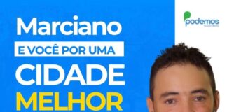 O Marciano oficializou sua pré-candidatura a vereador de Santo André pelo o partido Podemos.