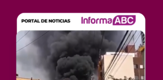 Incêndio destrói Fabrica de Sofá