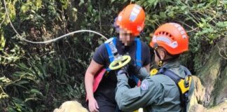 Corpo de Bombeiros e Águia resgatam cinco vítimas perdidas em trilha de Paranapiacaba