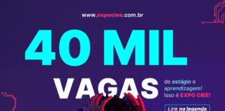 EXPO CIEE 24 vai oferecer 40 mil vagas de estágio e aprendizagem; veja como participar