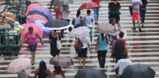 Feriado prolongado será de chuva principalmente no interior do estado de SP