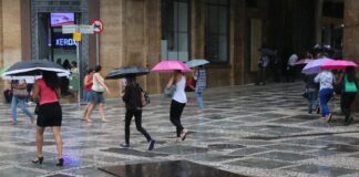 Dezembro começa com passagem de frente fria e temporais em todo estado de São Paulo