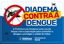Com uso de drone, Prefeitura lança campanha “Diadema contra a dengue” no sábado (25)