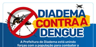 Com uso de drone, Prefeitura lança campanha “Diadema contra a dengue” no sábado (25)