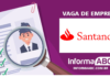 Banco Santander abre vagas de emprego