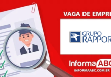Vaga de Emprego no Grupo Rapport
