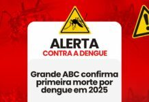 Grande ABC confirma primeira morte por dengue em 2025