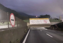 Via Anchieta é liberada nesta manhã após queda de passarela
