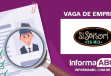 Sí Señor abre vagas de emprego