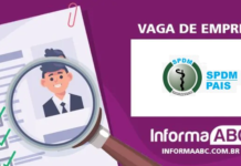 SPDM abre vagas de Recepcionista