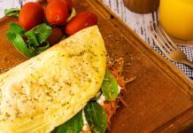 Crepioca Simples com Ovo