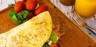 Crepioca Simples com Ovo